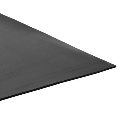 Golvmatta Svart 1,2 x 2 m Gummi