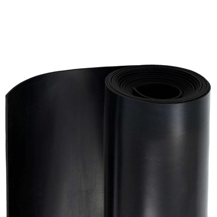 Golvmatta Svart 1,2 x 5 m Gummi