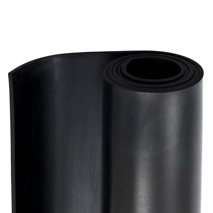 Golvmatta Svart 1,2 x 2 m Gummi