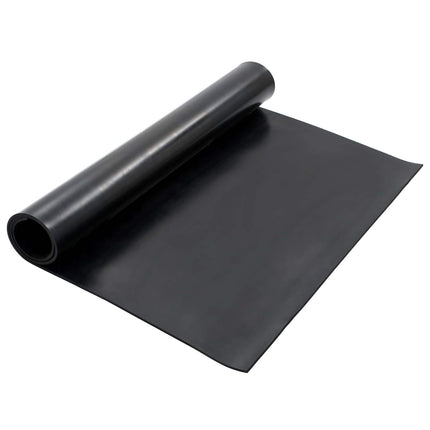 Golvmatta Svart 1,2 x 2 m Gummi