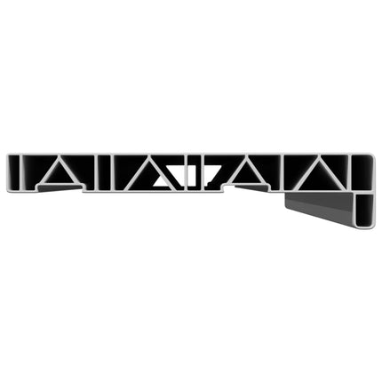 Fönsterbräda Vit 100 x 25 x 4,5 cm PVC