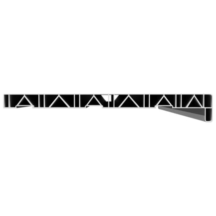 Fönsterbräda Vit 160 x 35 x 4,5 cm PVC