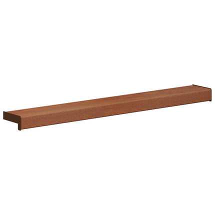 Fönsterbräda Brun trä 60 x 15 x 4,5 cm PVC
