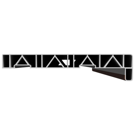 Fönsterbräda Brun trä 140 x 25 x 4,5 cm PVC