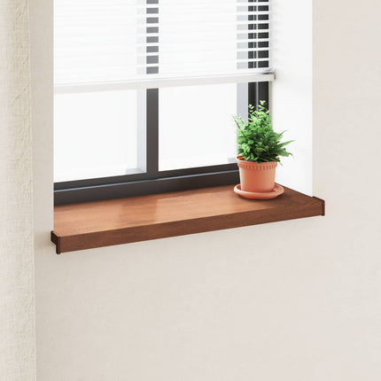 Fönsterbräda Brun trä 100 x 30 x 4,5 cm PVC