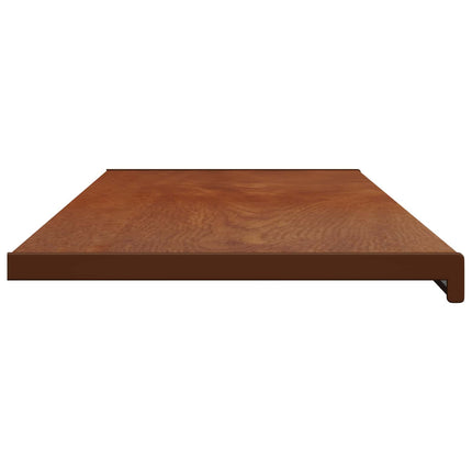 Fönsterbräda Brun trä 160 x 40 x 4,5 cm PVC