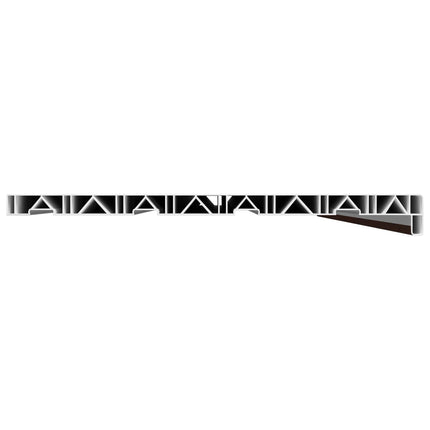 Fönsterbräda Brun trä 140 x 45 x 4,5 cm PVC