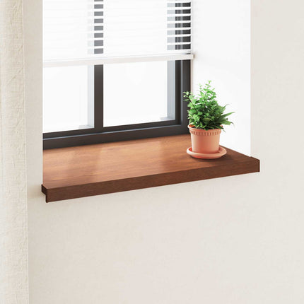 Fönsterbräda Brun trä 60 x 50 x 4,5 cm PVC