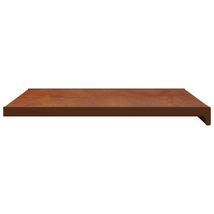 Fönsterbräda Brun trä 80 x 50 x 4,5 cm PVC