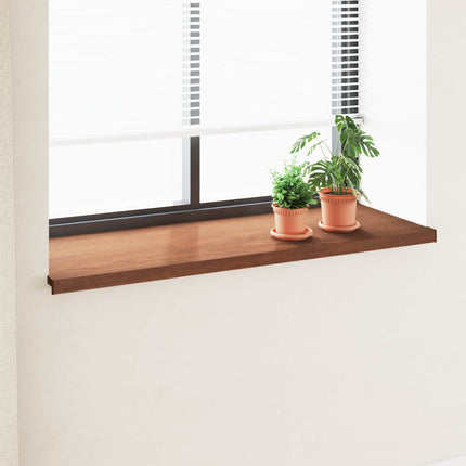 Fönsterbräda Brun trä 160 x 50 x 4,5 cm PVC