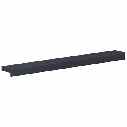 Fönsterbräda Anthracit med träådring 100 x 10 x 4,5 cm PVC