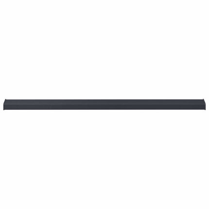 Fönsterbräda Anthracit med träådring 160 x 10 x 4,5 cm PVC