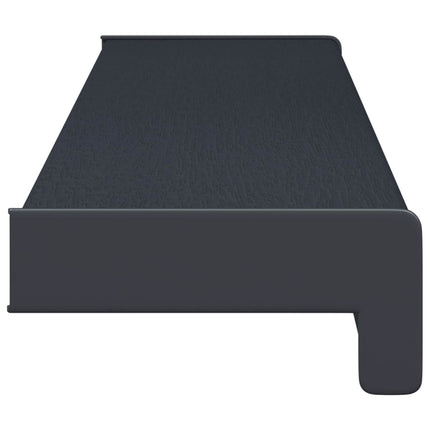 Fönsterbräda Anthracit med träådring 100 x 15 x 4,5 cm PVC