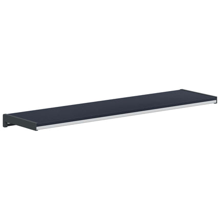 Fönsterbräda Anthracit med träådring 60 x 20 x 4,5 cm PVC