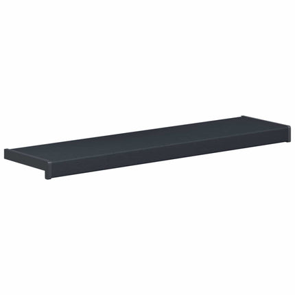 Fönsterbräda Anthracit med träådring 80 x 20 x 4,5 cm PVC
