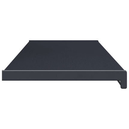 Fönsterbräda Anthracit med träådring 140 x 20 x 4,5 cm PVC