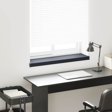 Fönsterbräda Anthracit med träådring 60 x 25 x 4,5 cm PVC