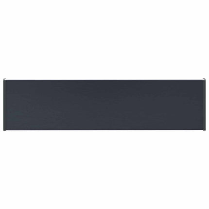 Fönsterbräda Anthracit med träådring 60 x 25 x 4,5 cm PVC