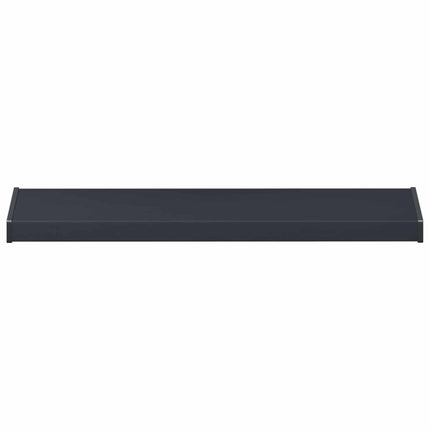 Fönsterbräda Anthracit med träådring 100 x 25 x 4,5 cm PVC