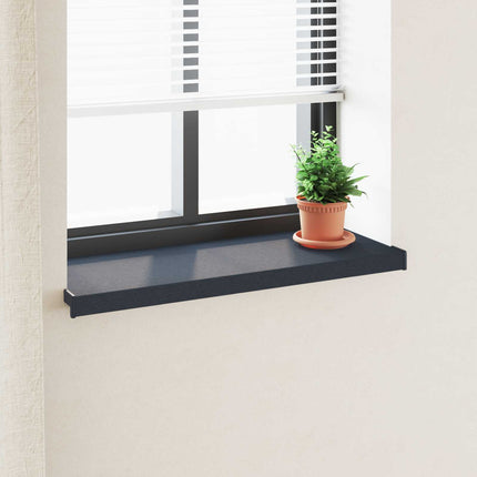 Fönsterbräda Anthracit med träådring 60 x 30 x 4,5 cm PVC