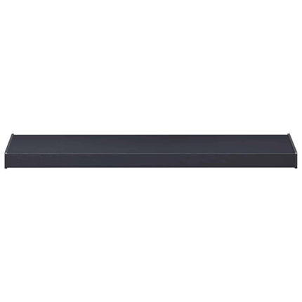 Fönsterbräda Anthracit med träådring 60 x 35 x 4,5 cm PVC