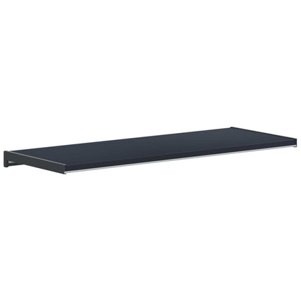 Fönsterbräda Anthracit med träådring 80 x 35 x 4,5 cm PVC
