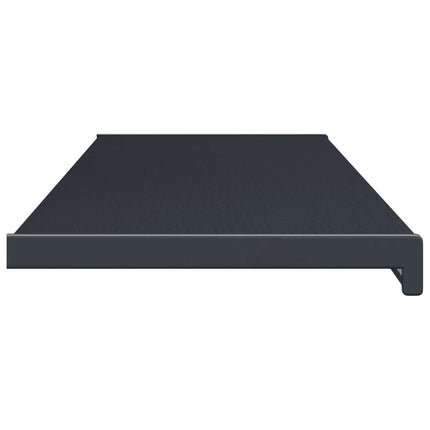 Fönsterbräda Anthracit med träådring 140 x 35 x 4,5 cm PVC