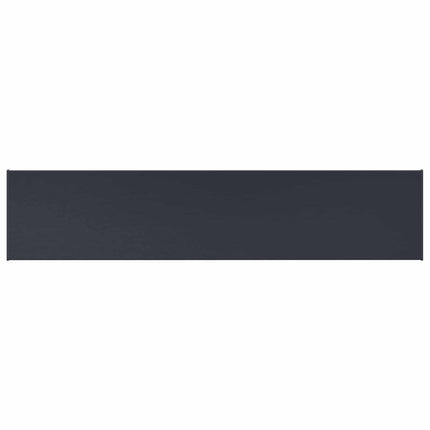Fönsterbräda Anthracit med träådring 140 x 35 x 4,5 cm PVC