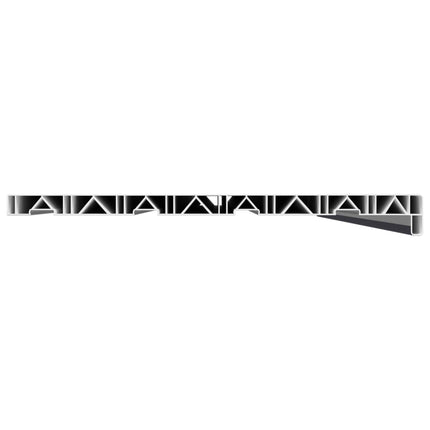 Fönsterbräda Anthracit med träådring 120 x 40 x 4,5 cm PVC