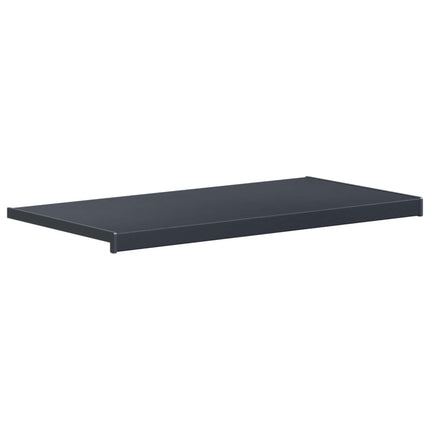 Fönsterbräda Anthracit med träådring 80 x 45 x 4,5 cm PVC