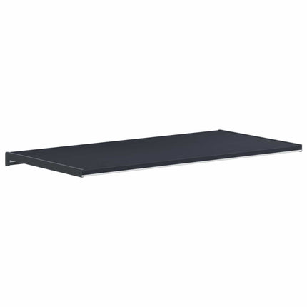 Fönsterbräda Anthracit med träådring 80 x 45 x 4,5 cm PVC