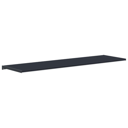 Fönsterbräda Anthracit med träådring 120 x 45 x 4,5 cm PVC
