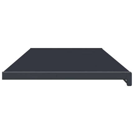 Fönsterbräda Anthracit med träådring 120 x 45 x 4,5 cm PVC