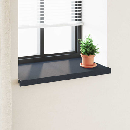 Fönsterbräda Anthracit med träådring 60 x 50 x 4,5 cm PVC