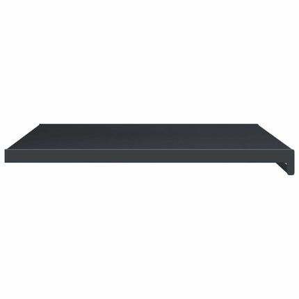 Fönsterbräda Anthracit med träådring 60 x 50 x 4,5 cm PVC