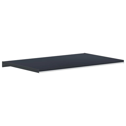 Fönsterbräda Anthracit med träådring 80 x 50 x 4,5 cm PVC