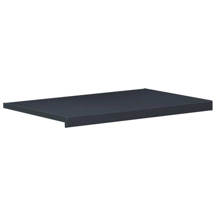 Fönsterbräda Anthracit med träådring 100 x 50 x 4,5 cm PVC