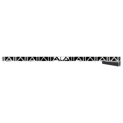 Fönsterbräda Anthracit med träådring 100 x 50 x 4,5 cm PVC