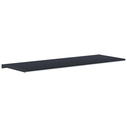Fönsterbräda Anthracit med träådring 140 x 50 x 4,5 cm PVC