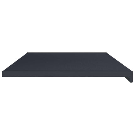 Fönsterbräda Anthracit med träådring 140 x 50 x 4,5 cm PVC