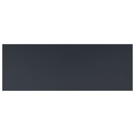 Fönsterbräda Anthracit med träådring 140 x 50 x 4,5 cm PVC