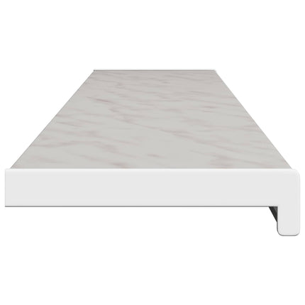 Fönsterbräda Marmorstruktur 160 x 20 x 4,5 cm PVC