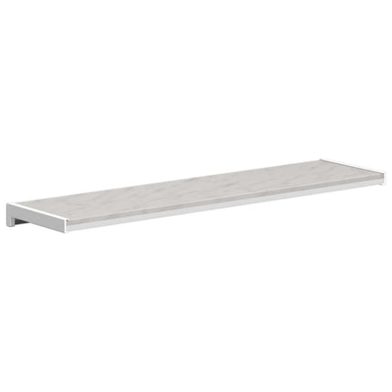 Fönsterbräda Marmorstruktur 60 x 25 x 4,5 cm PVC