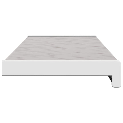 Fönsterbräda Marmorstruktur 100 x 25 x 4,5 cm PVC