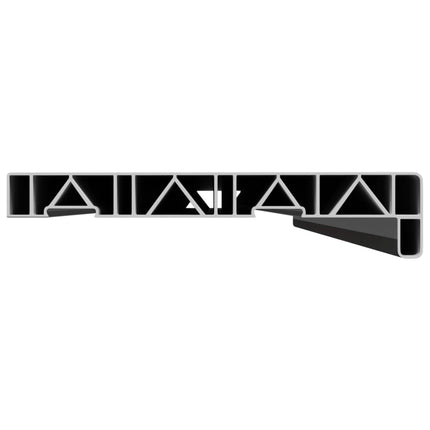 Fönsterbräda Marmorstruktur 140 x 25 x 4,5 cm PVC