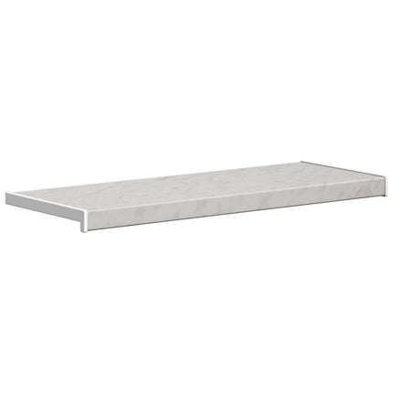 Fönsterbräda Marmorstruktur 60 x 35 x 4,5 cm PVC