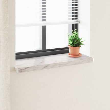 Fönsterbräda Marmorstruktur 80 x 35 x 4,5 cm PVC