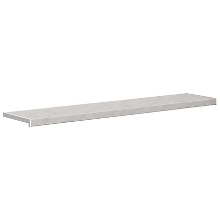 Fönsterbräda Marmorstruktur 160 x 35 x 4,5 cm PVC