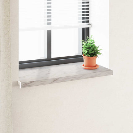 Fönsterbräda Marmorstruktur 100 x 40 x 4,5 cm PVC