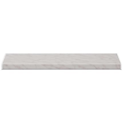 Fönsterbräda Marmorstruktur 100 x 45 x 4,5 cm PVC